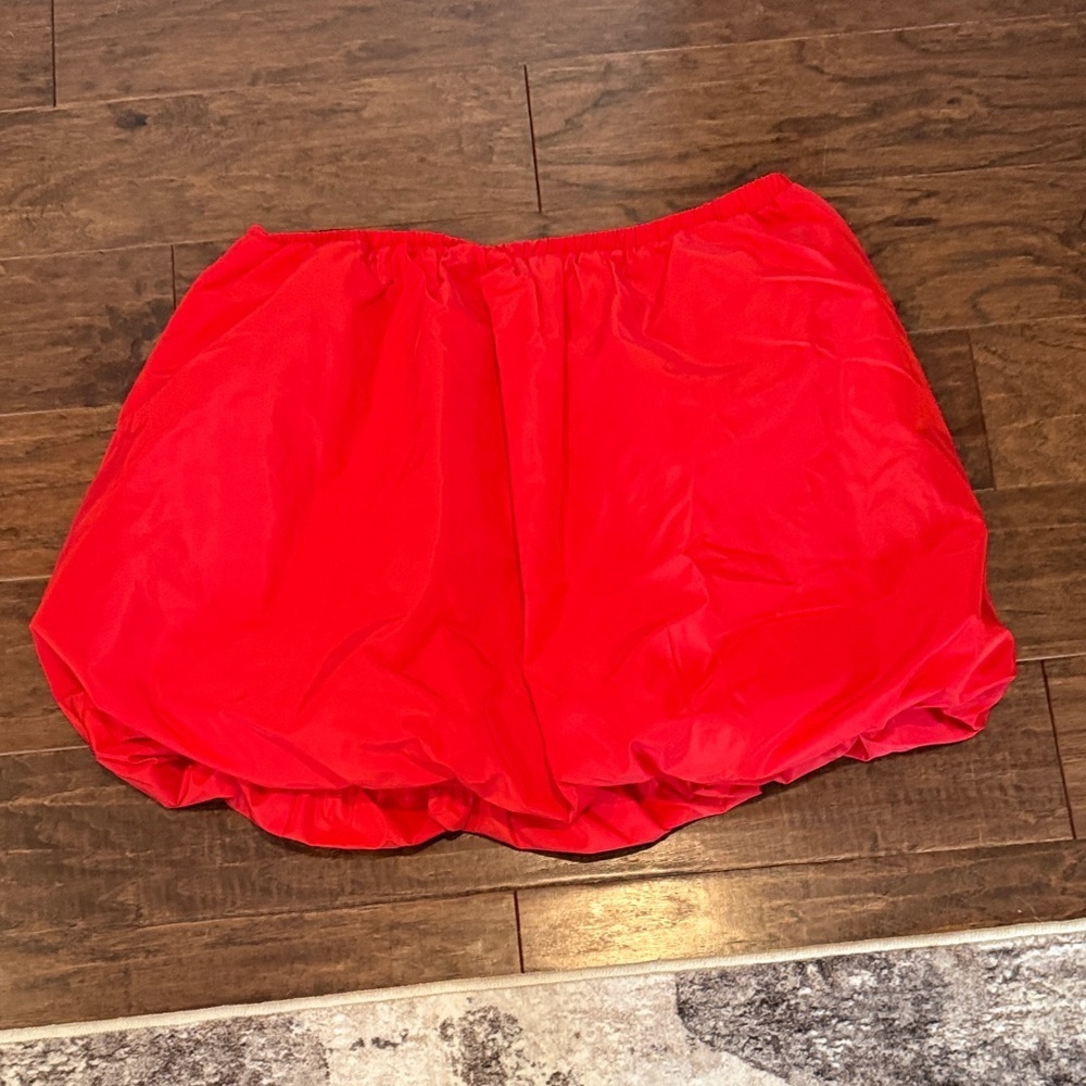 Loft Vibrant Red Skirt